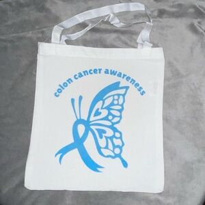 💙 Colon Cancer Awareness Tote